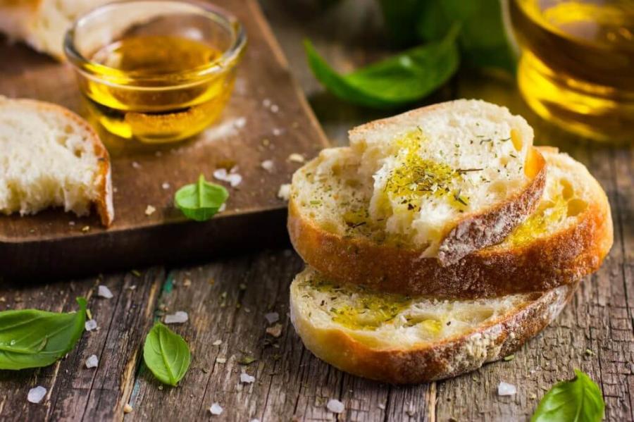 Olio su Bruschetta