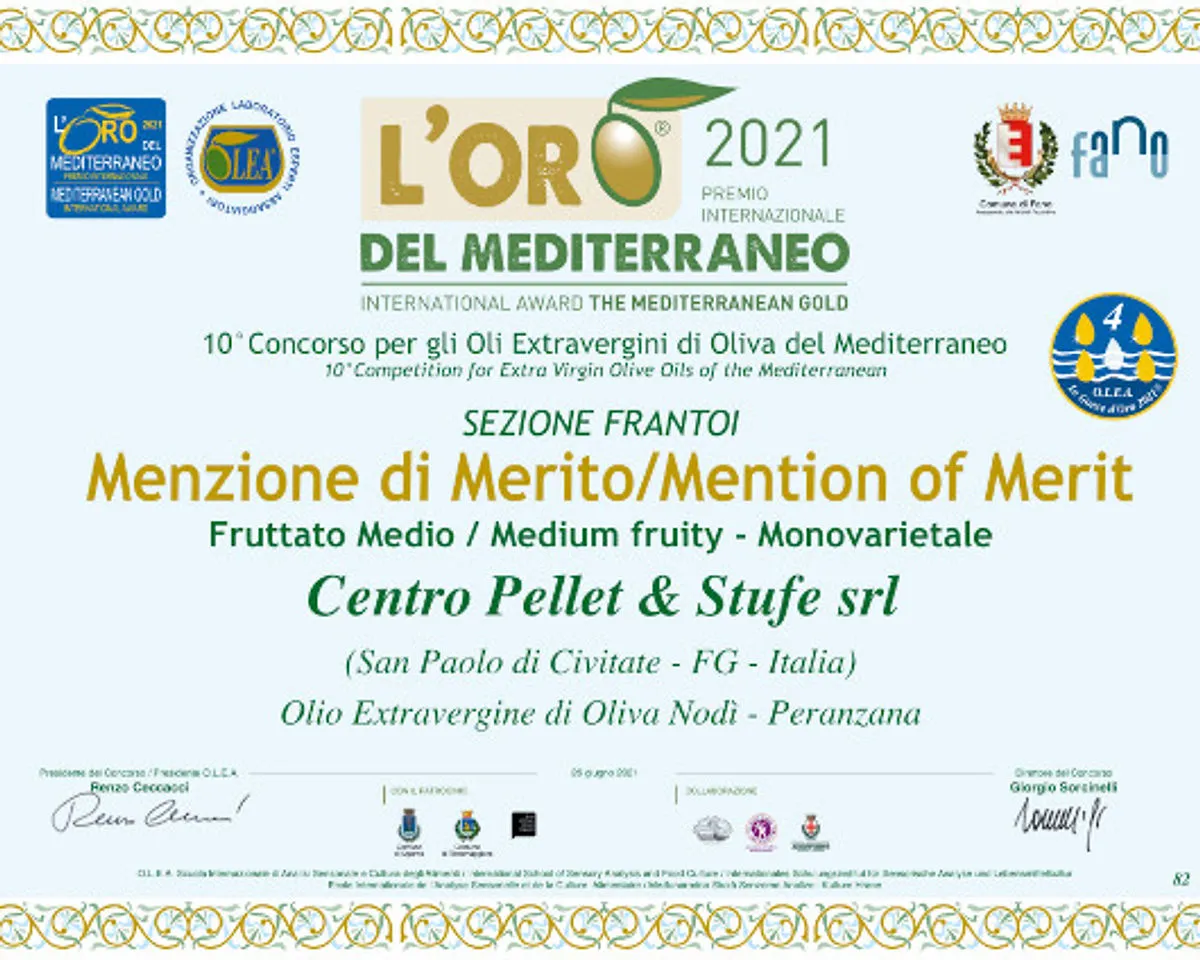 Premio L'Oro del Mediterraneo 2023